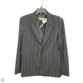 Blazer By Garfield And Marks In Striped Pattern, Size: 12