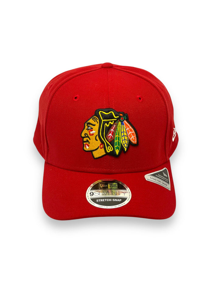 CHICAGO BLACKHAWKS (RED) "9SEVENTY" NEW ERA STRETCH SNAPBACK