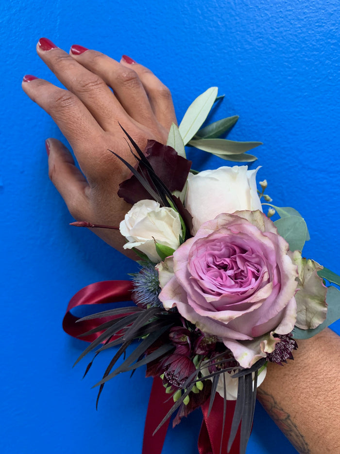 Corsage for the Wrist, small event order ($2k minimum)