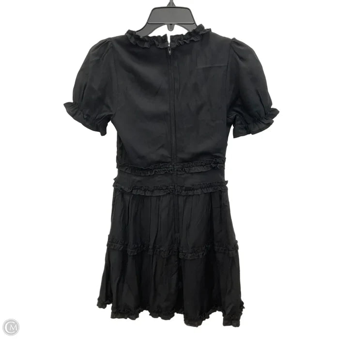 Dress Casual Short By Francesca's In Black, Size: Xs