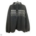 Jacket Fleece By Loft In Black, Size: Xl