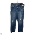 Jeans Cropped By True Religion In Blue Denim, Size: 6