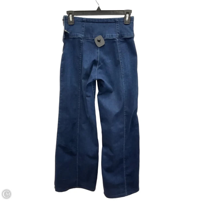 Jeans Wide Leg By We The Free In Blue Denim, Size: 2