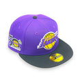 LOS ANGELES LAKERS (PUR/BLK) (50TH ANN ) NEW ERA 59FIFTY FITTED