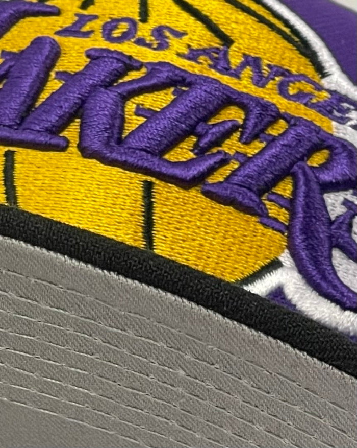 LOS ANGELES LAKERS (PUR/BLK) (50TH ANN ) NEW ERA 59FIFTY FITTED