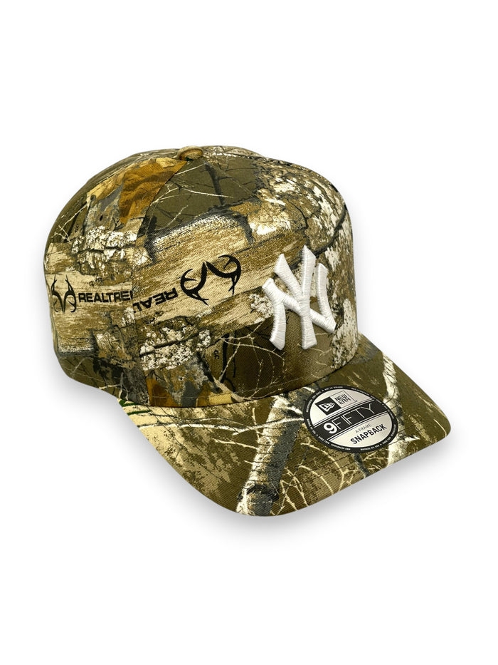 NEW YORK YANKEES (REAL TREE) A-FRAME NEW ERA 9FIFTY SNAPBACK
