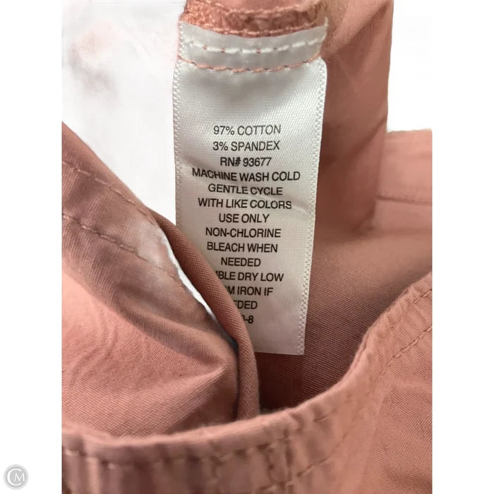Pants Cropped By Liz Claiborne In Pink, Size: 10