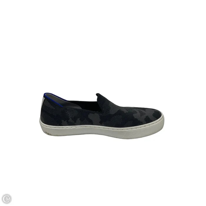 Shoes Sneakers By Rothys In Grey & White, Size: 6.5