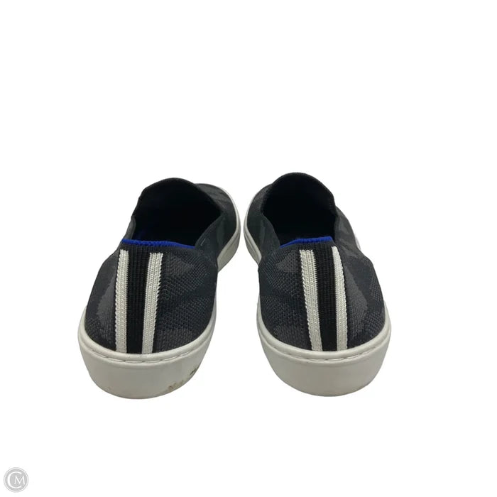 Shoes Sneakers By Rothys In Grey & White, Size: 6.5