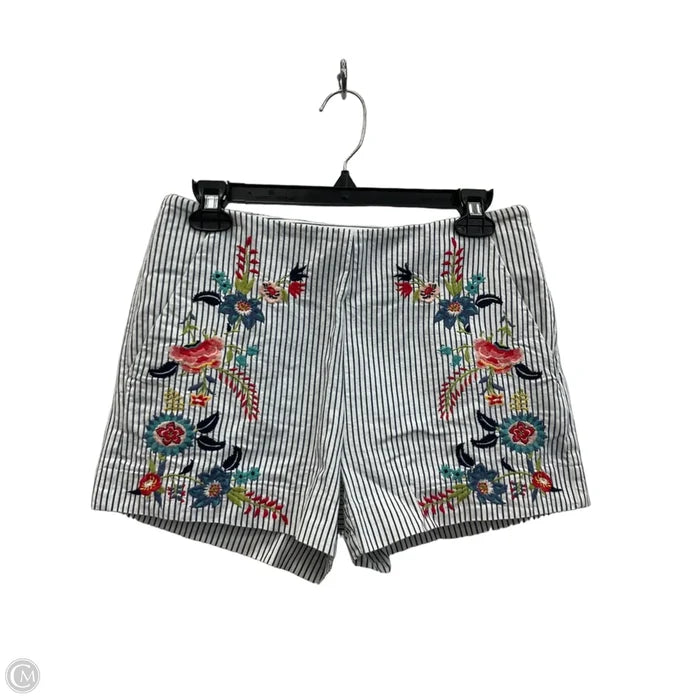 Shorts By Loft In Striped Pattern, Size: 0