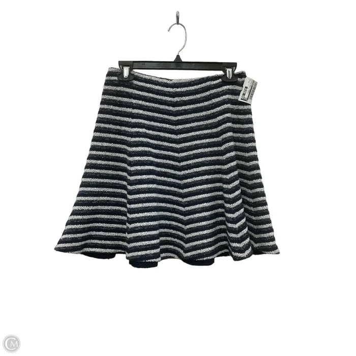 Skirt Mini & Short By Theory In Striped Pattern, Size: 6