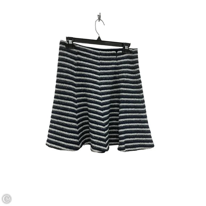 Skirt Mini & Short By Theory In Striped Pattern, Size: 6